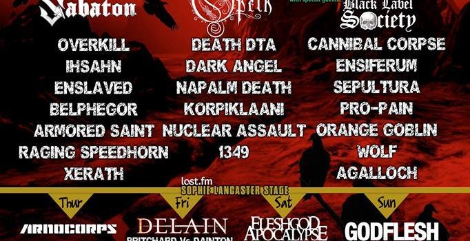 Left For Red are playing Bloodstock