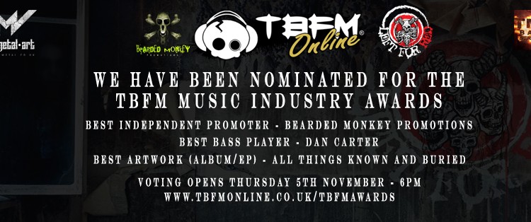 Left For Red – Nominated in the TBFM Music Industry Awards 2015!